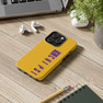 Chi Psi Vertical Tough Phone Cases, Case-Mate