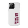 Alpha Chi Rho Vertical Tough Phone Cases, Case-Mate