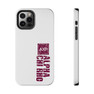  Alpha Chi Rho Vertical Tough Phone Cases, Case-Mate 
