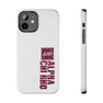  Alpha Chi Rho Vertical Tough Phone Cases, Case-Mate 