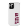  Alpha Chi Rho Vertical Tough Phone Cases, Case-Mate 