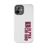  Alpha Chi Rho Vertical Tough Phone Cases, Case-Mate 
