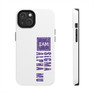 Sigma Alpha Mu Vertical Tough Phone Cases, Case-Mate