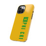 Phi Chi Vertical Tough Phone Cases, Case-Mate