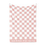  Gamma Phi Beta Sherpa Checkerboard Throw Blankets 