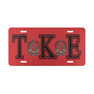  Tau Kappa Epsilon Red Crest License Cover 