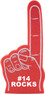 Design Your Own Foam Finger!  - No Minimums