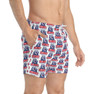 Belmont University Swim Trunks - White