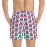 Belmont University Swim Trunks - White