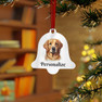 Golden Retriever Customized Christmas Ornaments