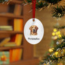 Golden Retriever Customized Christmas Ornaments