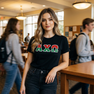 Alpha Chi Omega Two Toned Greek Lettered T-shirts