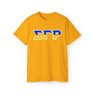  Sigma Gamma Rho Two Toned Greek Lettered T-shirts 