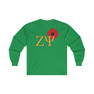 Zeta Psi Poppy Long Sleeve T-Shirts