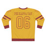 Phi Kappa Tau Jersey Look Cuffs Crewneck Sweatshirt