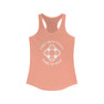  Personalized Name & Boat Name Women's Ideal Racerback Tank 