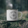  Personalized Boat Name & Location Enamel Camping Mug 