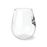  Personalized Boat Name Stemless Wine Glass, 11.75oz 
