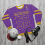 Sigma Alpha Epsilon Jersey Look Cuffs Crewneck Sweatshirt