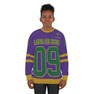 Lambda Chi Alpha Jersey Look Cuffs Crewneck Sweatshirt