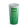 Alpha Delta Phi Vertical Tumbler 20oz