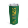  Sigma Alpha Sorority Tumbler 20oz 