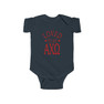  Loved By An Alpha Chi Omega Infant Fine Jersey Bodysuit 