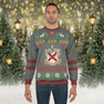 Alpha Chi Rho Ugly Christmas Look Crewneck Sweatshirt