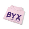 Beta Upsilon Chi Lines Hooded Sweatshirts