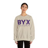 Beta Upsilon Chi Lines Crewneck Sweatshirts