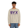 Beta Upsilon Chi Lines Crewneck Sweatshirts