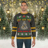 Alpha Sigma Phi New Ugly Christmas Sweater Look Crewneck Sweatshirt