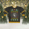 Sigma Nu New Ugly Christmas Sweater Look Crewneck Sweatshirt