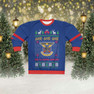 Delta Kappa Epsilon New Ugly Christmas Sweater Look Crewneck Sweatshirt