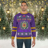 Omega Psi Phi Ugly Christmas Sweater Look Crewneck Sweatshirt 