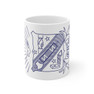  Phi Beta Sigma Mega Crest Coffee Mug 