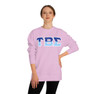 Tau Beta Sigma Two Tone Unisex Crew Neck Sweatshirt