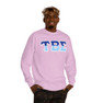  Tau Beta Sigma Two Tone Unisex Crew Neck Sweatshirt 