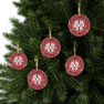 Alpha Chi Omega Wreath Acrylic Ornaments
