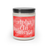 Alpha Chi Omega Watercolor Scented Candle, 9oz
