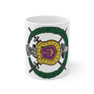 Omega Psi Phi Mega Crest Ceramic Coffee Cup, 11oz