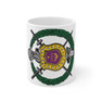  Omega Psi Phi Mega Crest Ceramic Coffee Cup, 11oz 