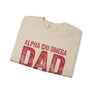 Alpha Chi Omega Dad Crewneck Sweatshirts