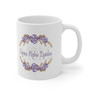 Sigma Alpha Epsilon Mom Floral Ceramic Coffee Cup, 11oz