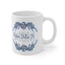 Alpha Delta Pi Floral Mom Coffee Mug