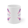 alpha Kappa Delta Phi Floral Mom Coffee Mug