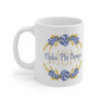 Alpha Phi Omega Floral Mom Coffee Mug