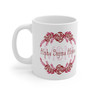 Alpha Sigma Alpha Floral Mom Coffee Mug