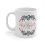 Alpha Sigma Phi Floral Mom Coffee Mug