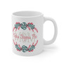  Alpha Sigma Phi Floral Mom Coffee Mug 